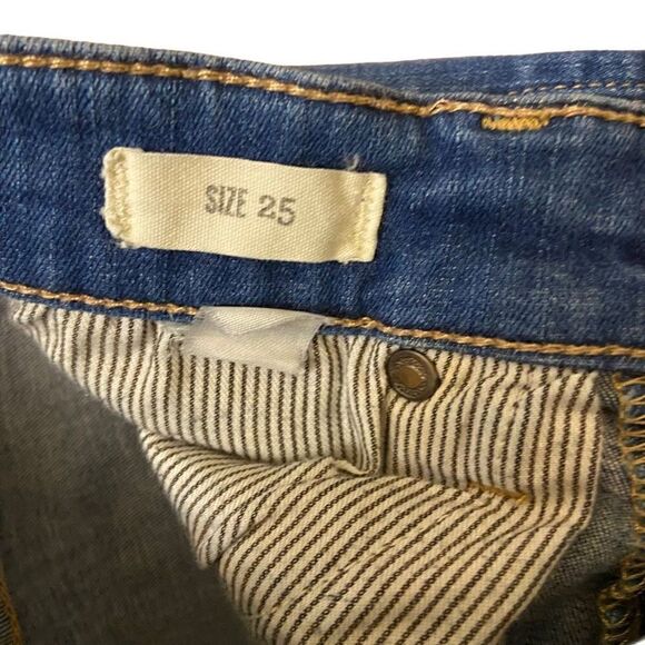 Madewell Skinny Jeans Medium Wash Size 25 - Picture 4 of 6